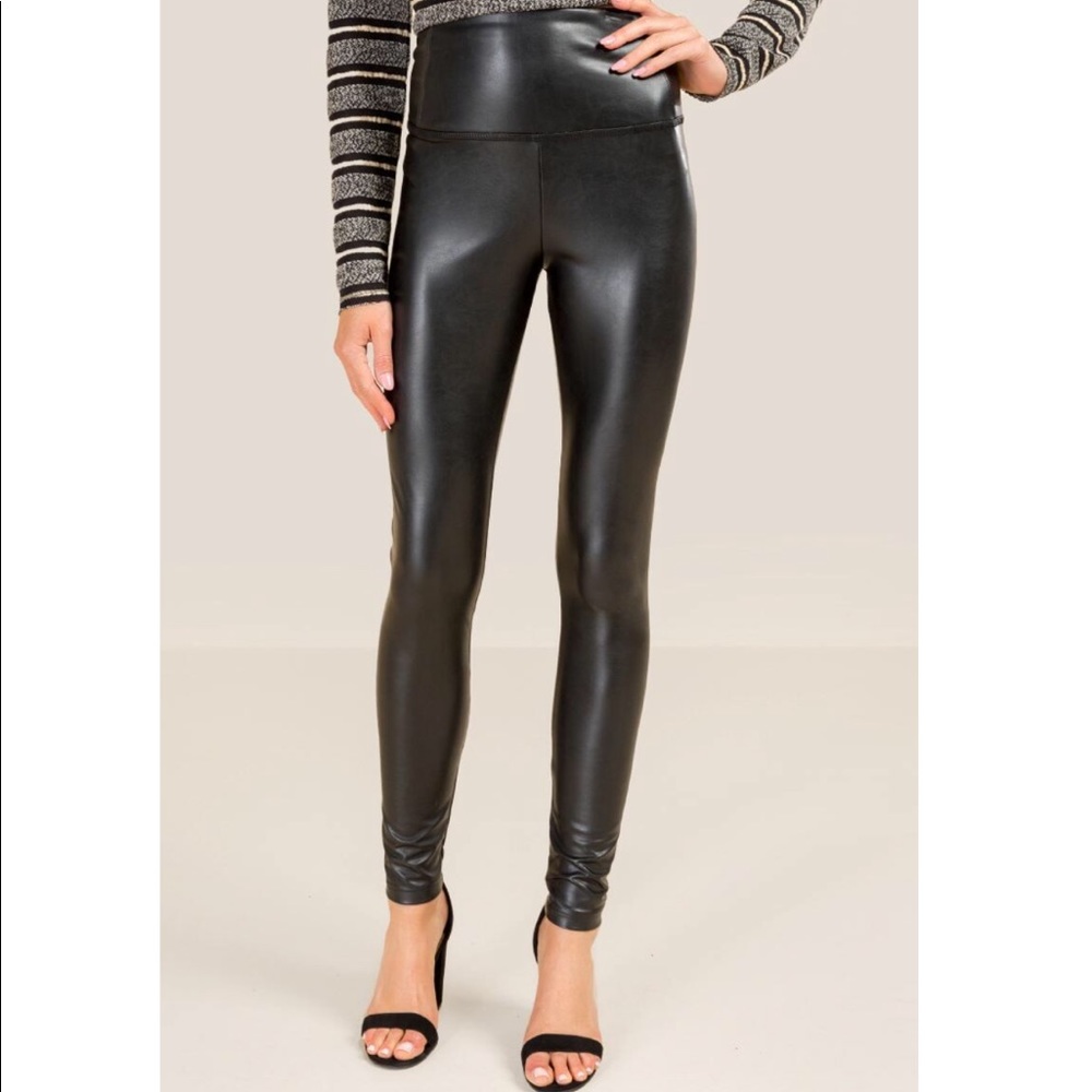 NEW FAUX LEATHER LEGGINGS!!